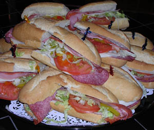 sandwich platter